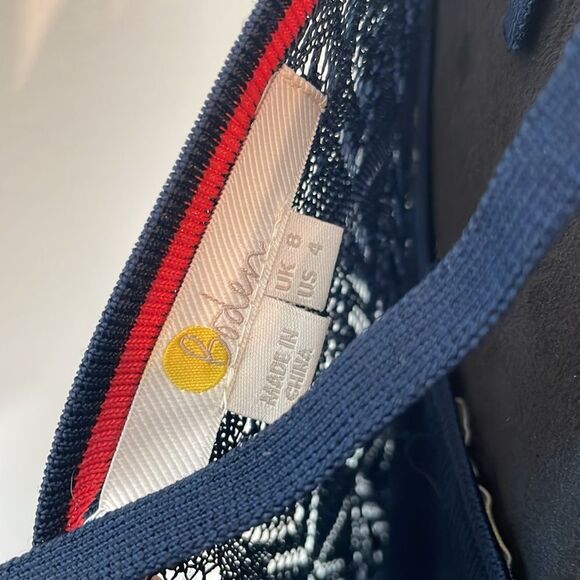 Boden pointelle blue knit midi dress - Picture 8 of 14